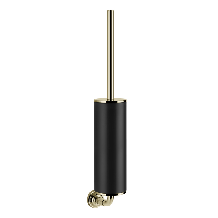 Gessi Venti20 Ершик для унитаза подвесной, цвет: черный, фурнитура Brass PVD