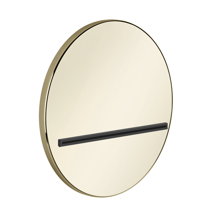 Gessi Venti20 Излив настенный, каскадный, цвет: Brass PVD