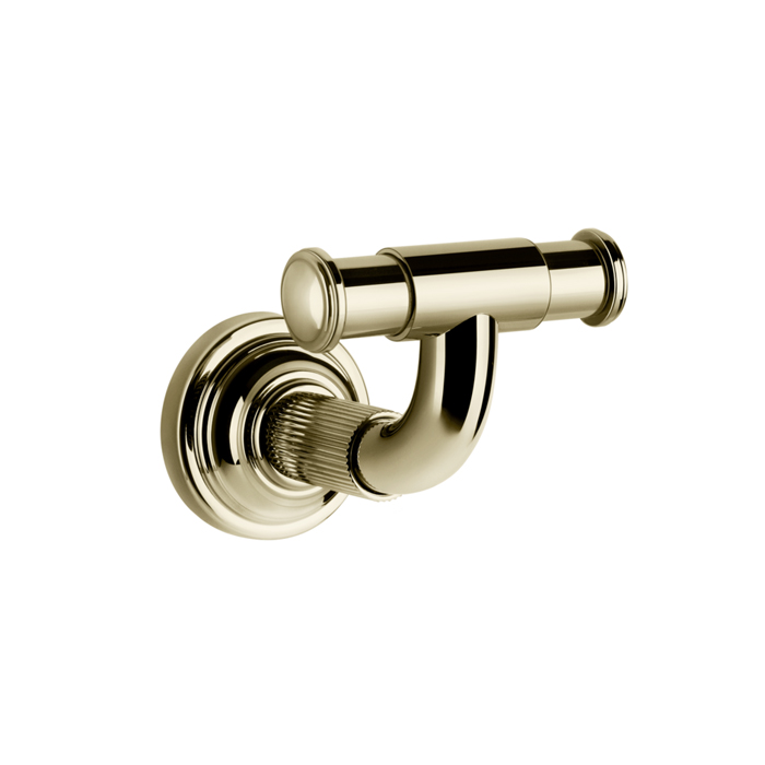 Gessi Venti20 Крючок двойной, цвет Brass PVD