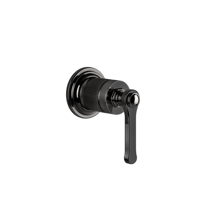 Gessi Venti20 Смеситель для душа, встраиваемый, цвет: Black Metal PVD