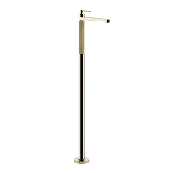 Gessi Venti20 Смеситель напольный для раковины, излив, внешняя часть, цвет: Brass PVD