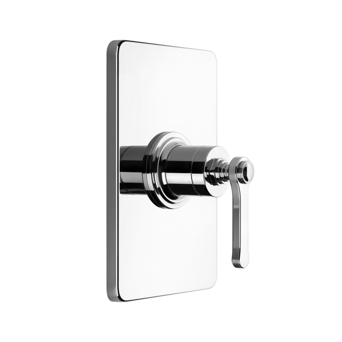 Gessi Venti20 Смеситель встраиваемый, однорычажный, внешняя часть, цвет: хром