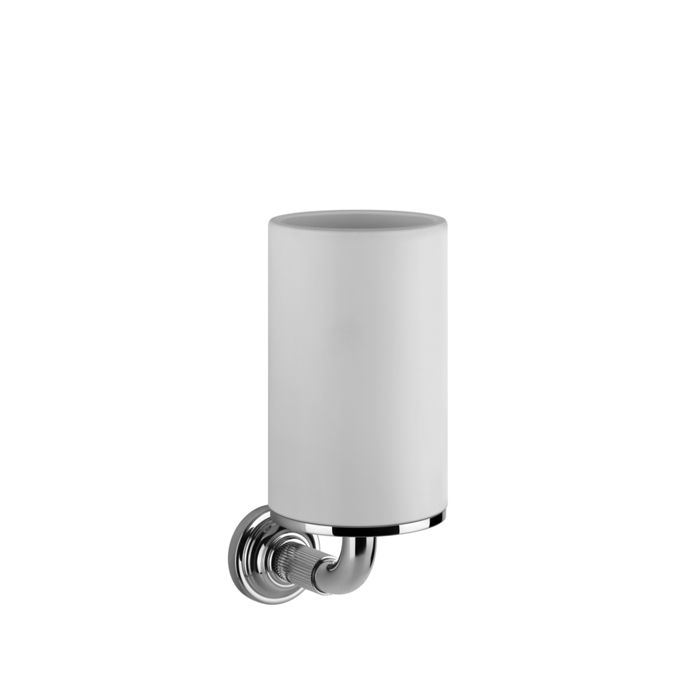 Gessi Venti20 Стакан подвесной, цвет: белый, фурнитура хром