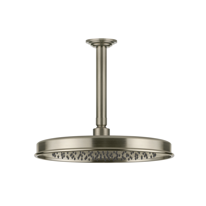 Gessi Venti20 Верхний душ, с потолочным держателем, цвет: Finox Brushed Nickel