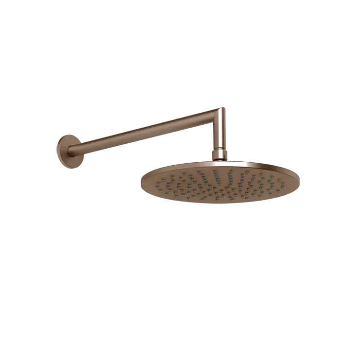 GESSI Верхний душ, с настенным держателем, цвет Copper Brushed PVD