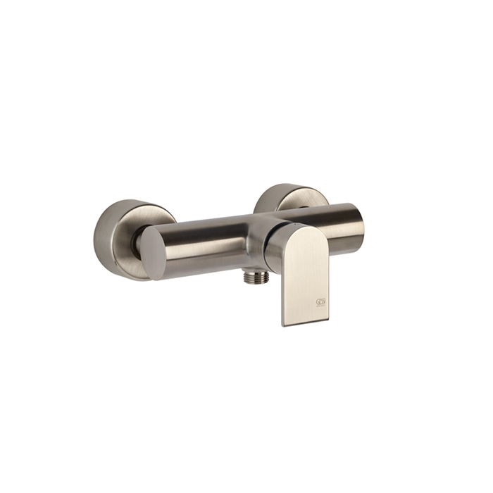 Gessi Emporio Via manzoni Смеситель для душа, подвесной, цвет: Finox Brushed Nickel