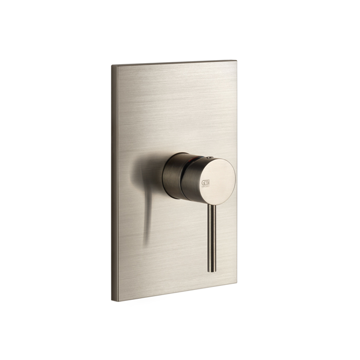Gessi Emporio Via tortona Смеситель для душа, подвесной, термостатический, цвет: Finox Brushed Nickel