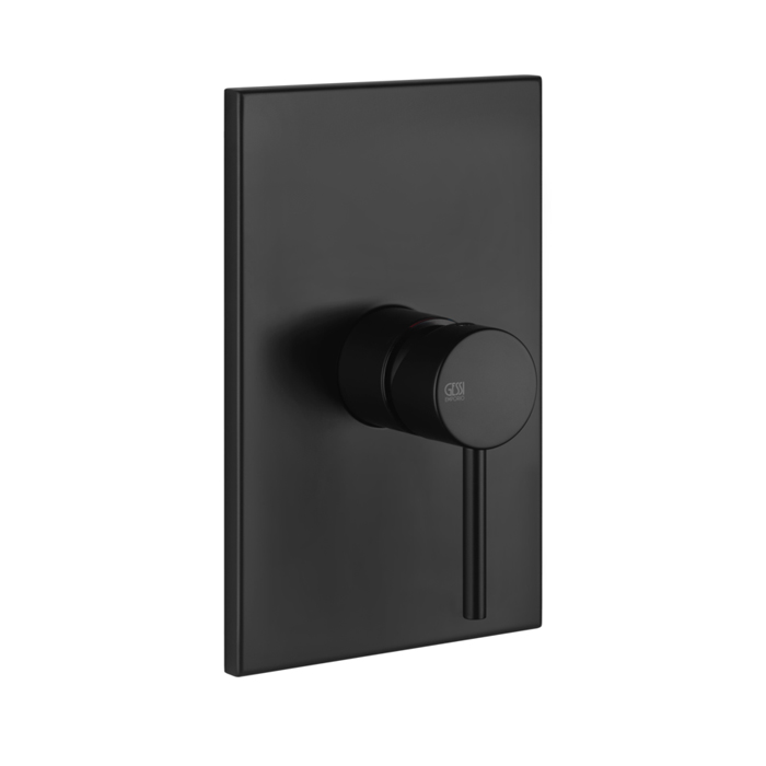 Gessi Emporio Via tortona Смеситель для душа, подвесной, термостатический, цвет: Black XL