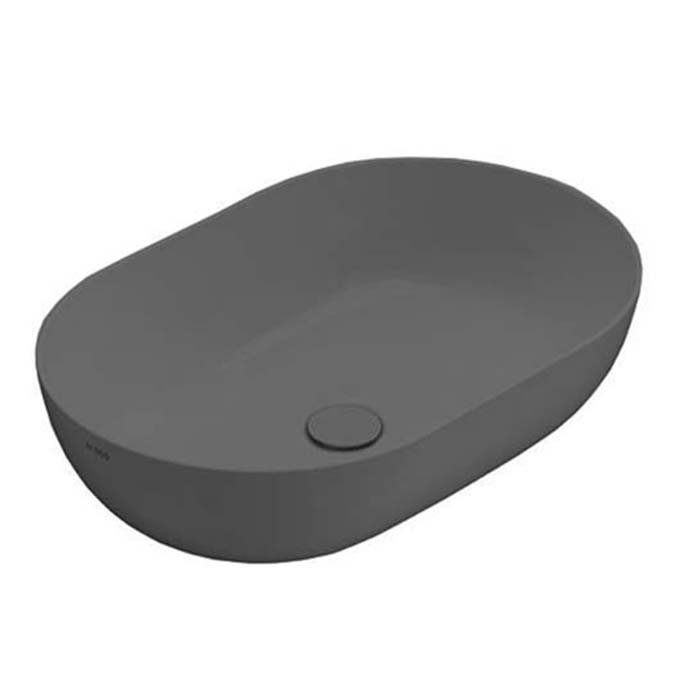 Globo T-Edge Раковина накладная, без отв, цвет: Smoke