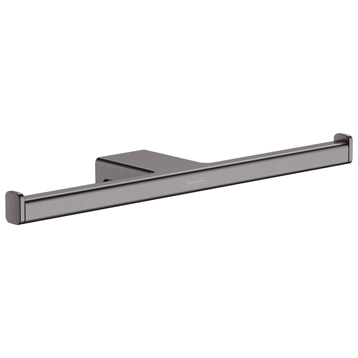 Hansgrohe AddStoris Держатель т/б, двойной, цвет: шлифованный черный хром