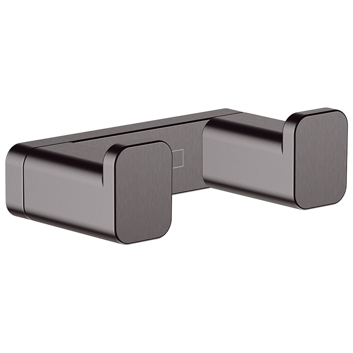 Hansgrohe AddStoris Крючок двойной, цвет: шлифованный черный хром