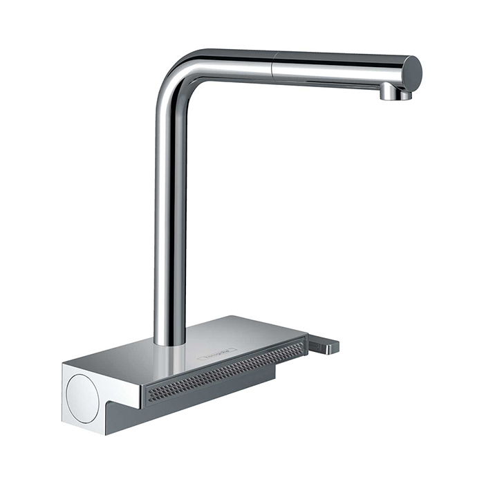 Hansgrohe Aquno Select M81 Смеситель для кухни, 1 отв, с вытяжным душем 2jet, цвет: хром