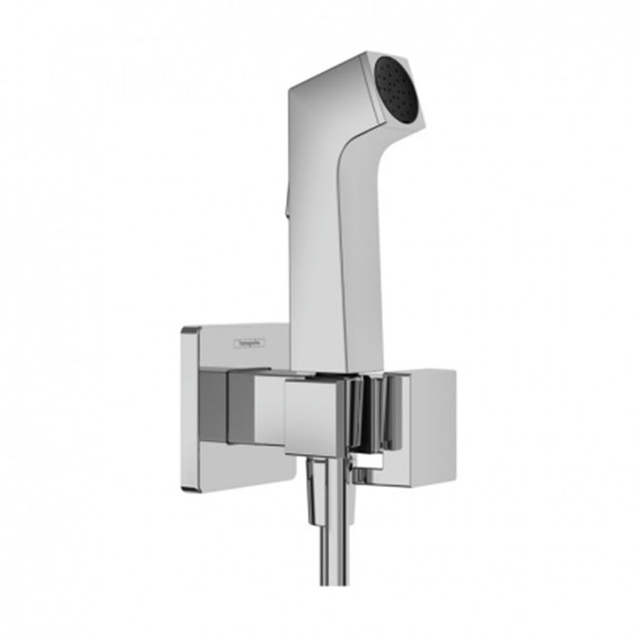 Hansgrohe Bidette E Гигиенический душ со смесителем, шланг, держатель, цвет: хром