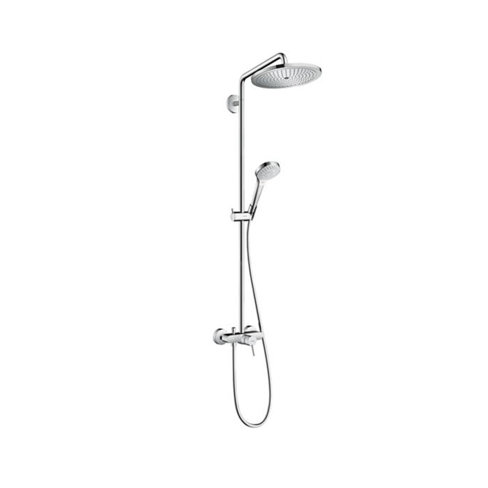 Hansgrohe Croma Select 280 SHP Душевая система, верхний душ, с ручным душем и однорычажным смесителем, цвет: хром