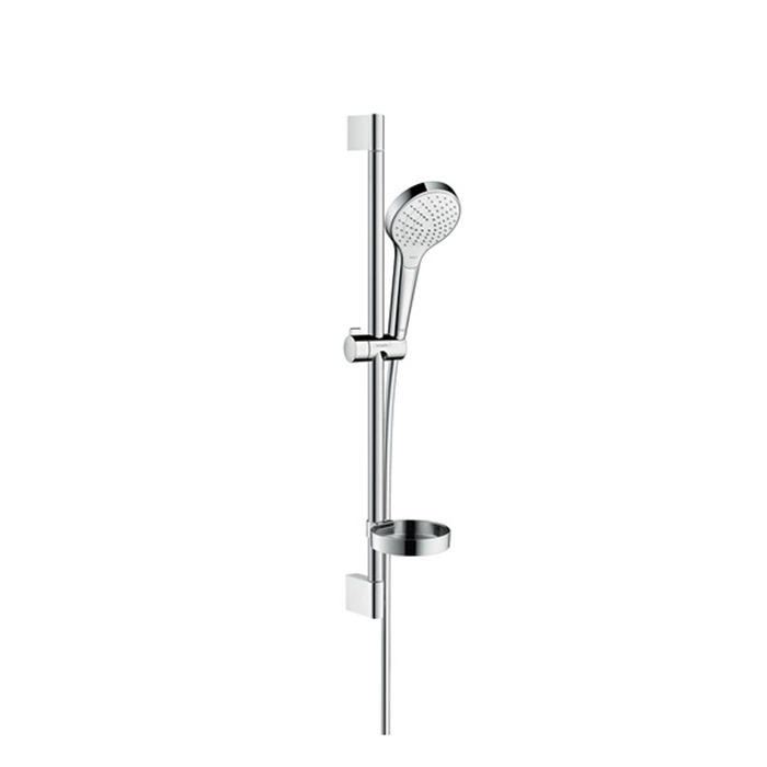 Hansgrohe Croma Select S Var Unica Душевой гарнитур с мыльницой, цвет: хром