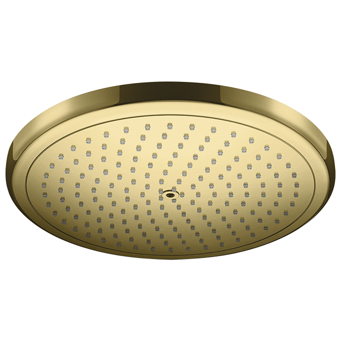 Hansgrohe Croma Верхний душ, настенный/потолочный, цвет: полированное золото