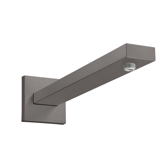 Hansgrohe Держатель верхнего душа Square, цвет: шлифованое черный хром