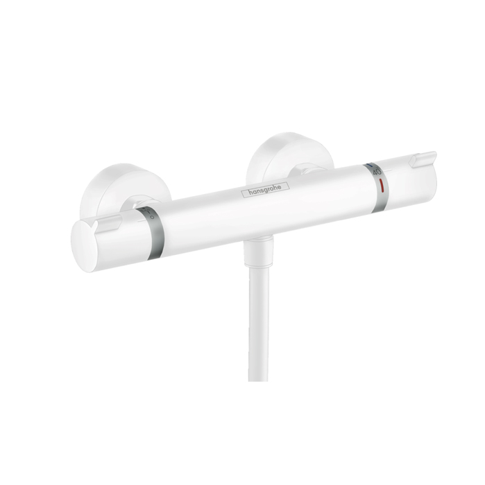 Hansgrohe Ecostat Термостат для душа Comfort, внешнего монтажа, цвет: матовый белый