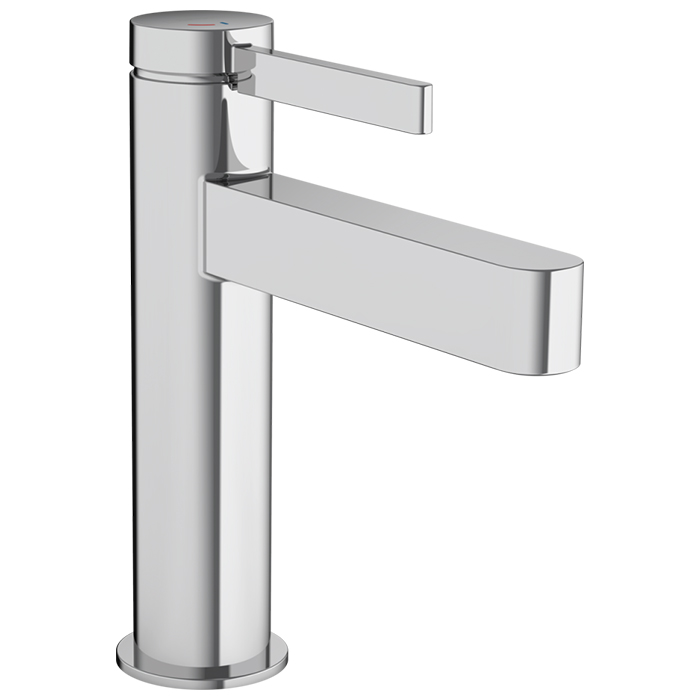 Hansgrohe Finoris Смеситель для раковины, 1 отв, с донным клапаном Push-Open, цвет: хром
