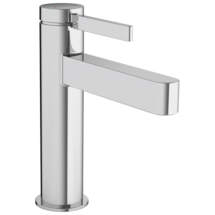 Hansgrohe Finoris Смеситель для раковины, 1 отв, с донным клапаном Push-Open, цвет: хром