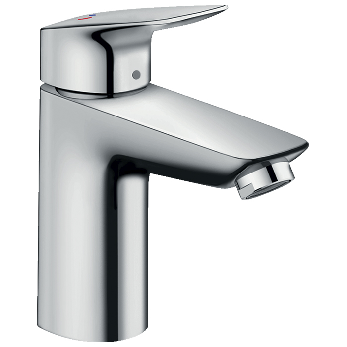 Hansgrohe Logis Смеситель для раковины, 1 отв, без донного клапана, цвет: хром