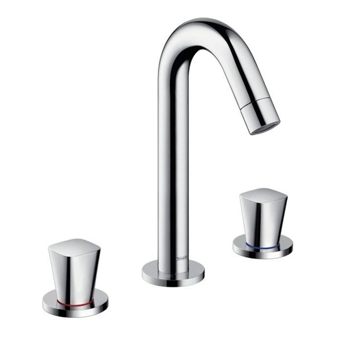 Hansgrohe Logis Смеситель для раковины, на 3 отв, цвет: хром