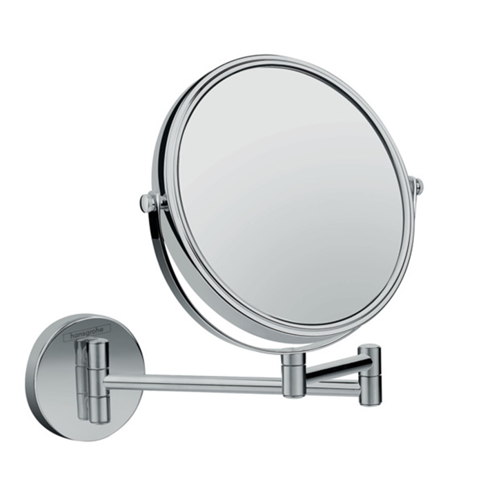 Hansgrohe Logis UA Косметическое зеркало, подвесное, цвет: хром