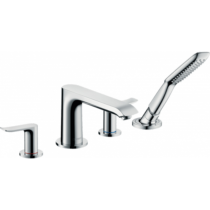 Hansgrohe Metris Смеситель на борт ванны,на 4 отв, цвет: хром