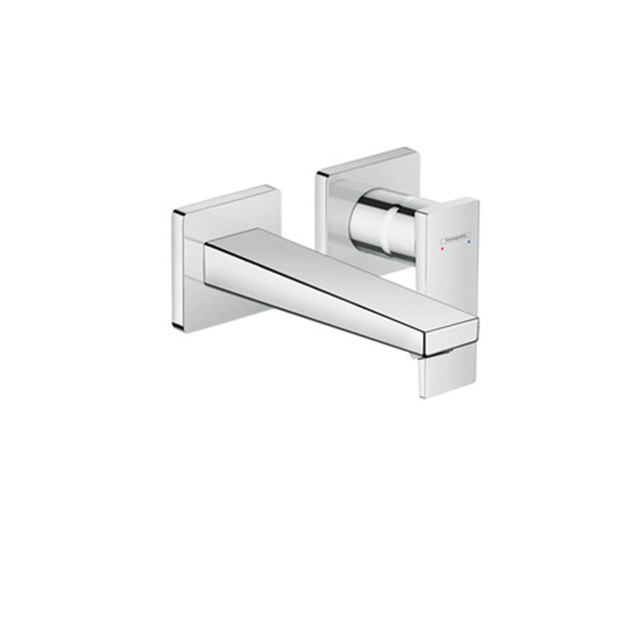 Hansgrohe Metropol Смеситель для раковины,.однорычажный, настенный, излив:, внешняя часть, цвет: хром