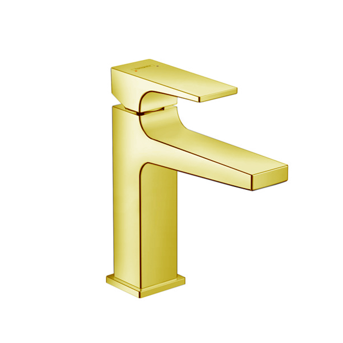 Hansgrohe Metropol Смеситель для раковины 110, на 1 отв, с донным клапаном, излив, цвет: золото