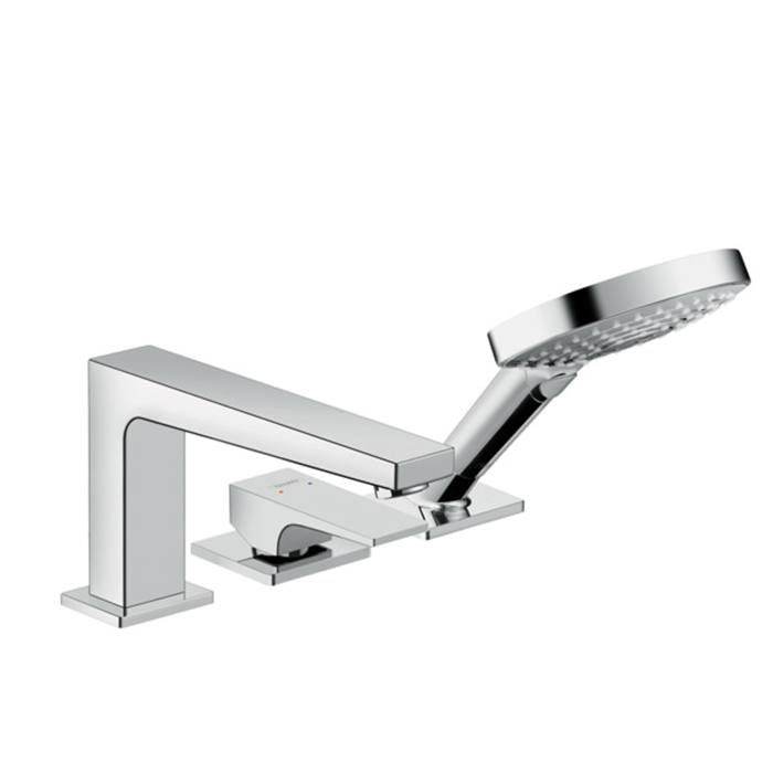 Hansgrohe Metropol Смеситель на борт ванны, на 3 отв, цвет: хром