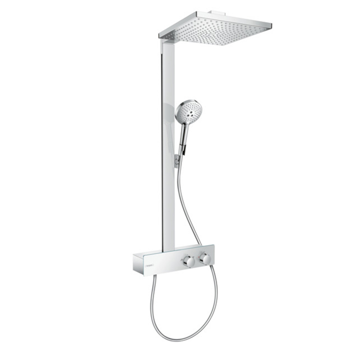 Hansgrohe Raind.E 300 1j Душевая система, с верхним душем, ручным душем, и термостатическим смесителем, цвет: хром