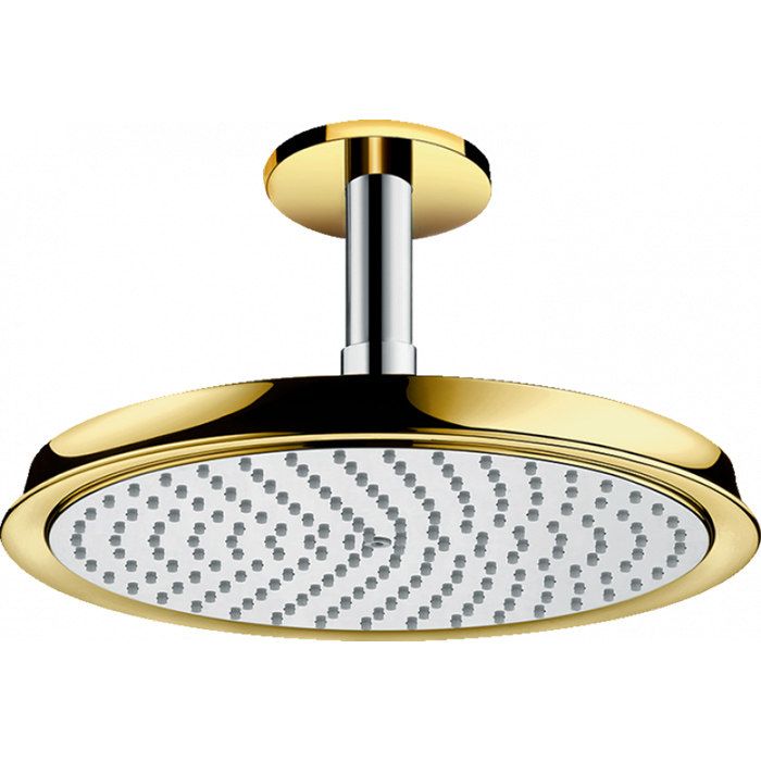 Hansgrohe Raindance Classic Верхний душ, потолочный, цвет: хром/золото