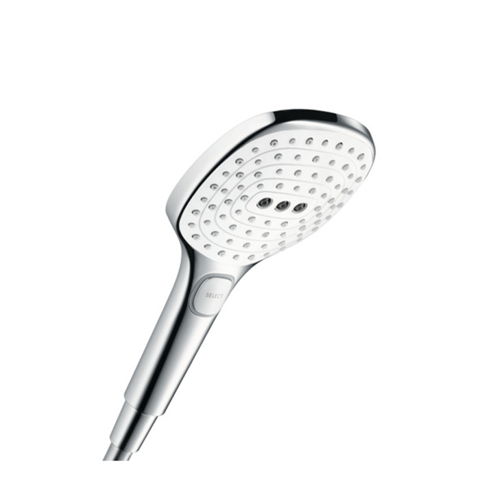 Hansgrohe Raindance Select 120 Air Ручной душ, цвет: хром/белый