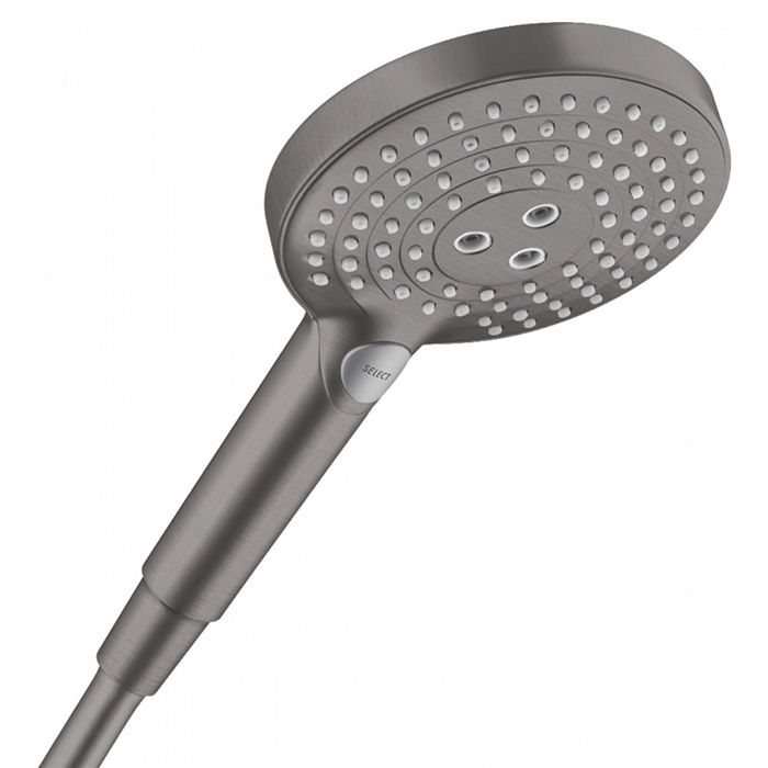 Hansgrohe Raindance Select S Ручной душ 120 3jet, Rain, RainAir, Whirl, цвет: черный хром
