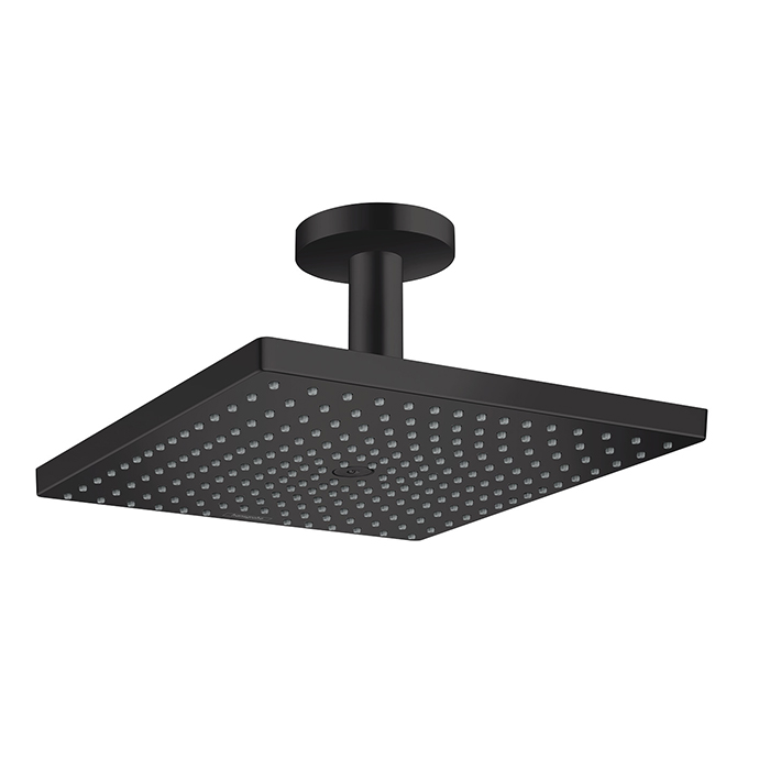 Hansgrohe Raindance Верхний душ, 1 jet, потолочный держателем, цвет: черный матовый