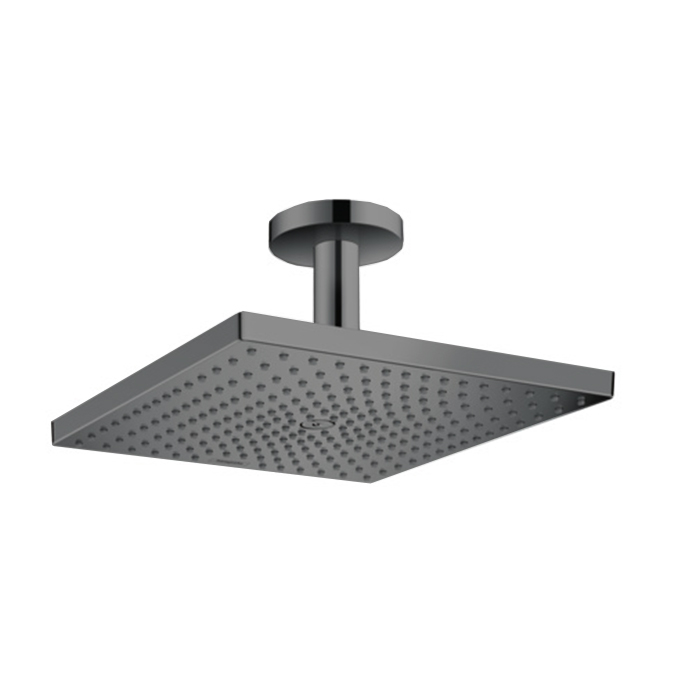 Hansgrohe Raindance Верхний душ, 1 jet, потолочный держателем, цвет: шлифованный черный хром