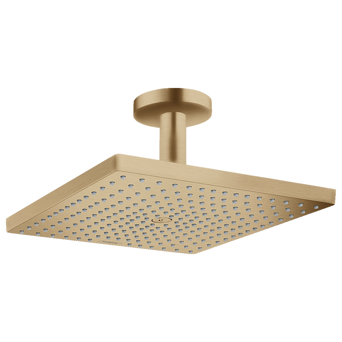 Hansgrohe Raindance Верхний душ, 1 jet, с потолочный держателем, цвет: шлифованная бронза