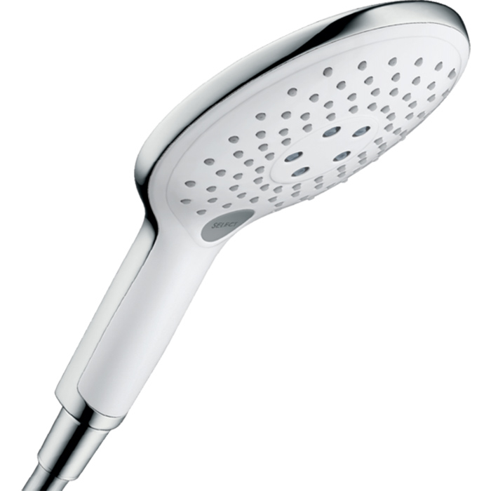Hansgrohe Raindance Select S150 Р. Ручной душ, EcoSmart, цвет: хром/белый