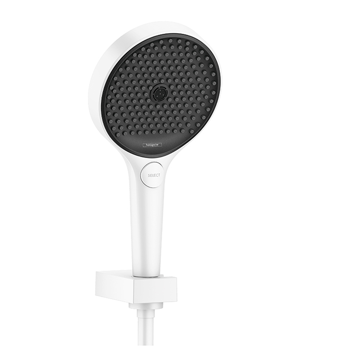 Hansgrohe Rainfinity Душевой набор (ручной душ, 3jet, держатель, шланг ), цвет: белый матовый