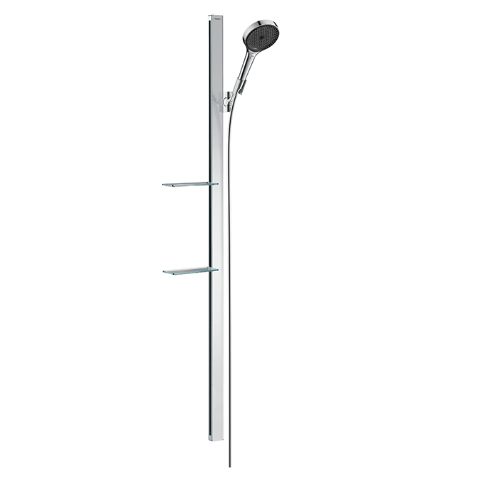 Hansgrohe Rainfinity Душевой набор (ручной душ, 3jet, штанга, держатель, шланг), цвет: хром
