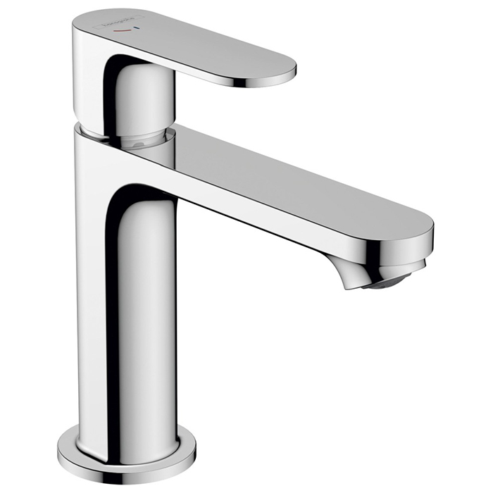 Hansgrohe Rebris S Смеситель для раковины, 1 отв, CoolStart, EcoSmart+, с донным клапаном, цвет: хром