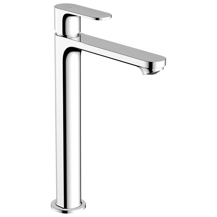 Hansgrohe Rebris S Смеситель для раковины, высокий, 1 отв, без донного клапана, цвет: хром