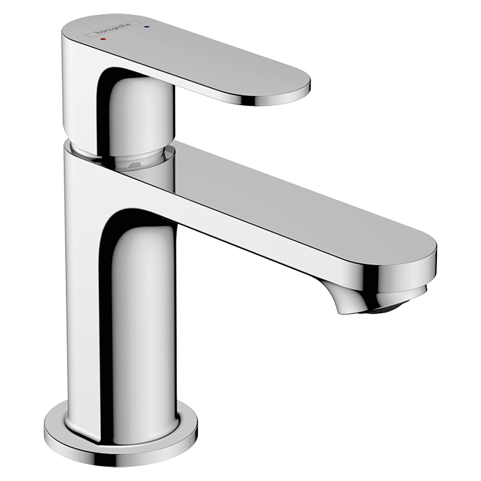 Hansgrohe Rebris S Смеситель для раковины 80, на 1 отв, с донным клапаном, цвет: хром
