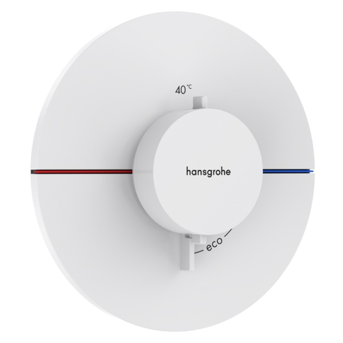 Hansgrohe ShowerSelect Comfort S Смеситель для душа, встраиваемый, термостатический, цвет: белый матовый