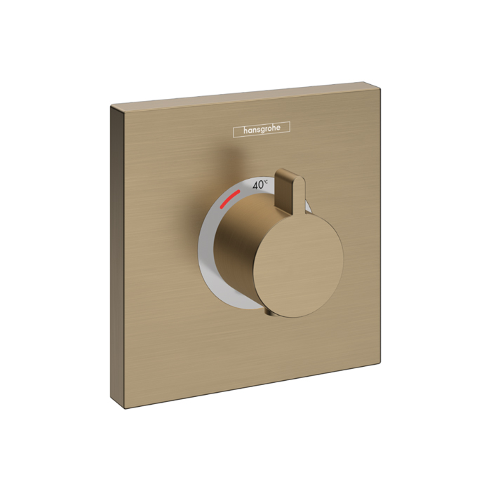 Hansgrohe ShowerSelect Термостат, СМ, цвет: шлифованая бронза