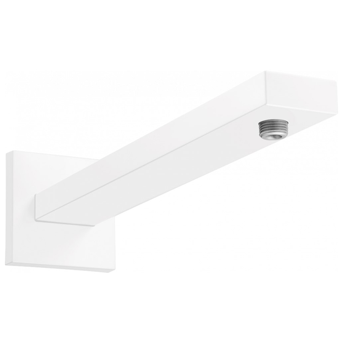 Hansgrohe Square Держатель верхнего душа, настенный, цвет: белый матовый