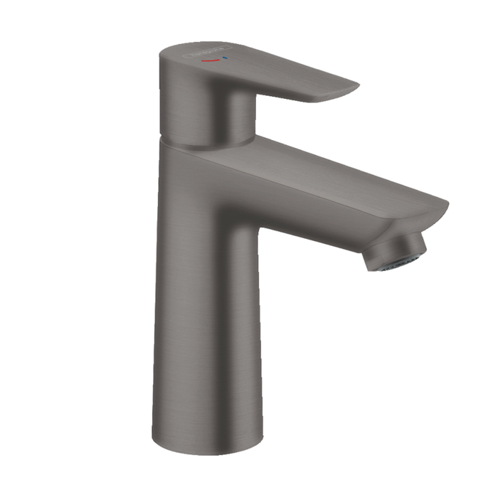 Hansgrohe Talis E Смеситель для раковины на 1 отверстие, однорычажный, высота до излива, цвет:шлифованный черный хром