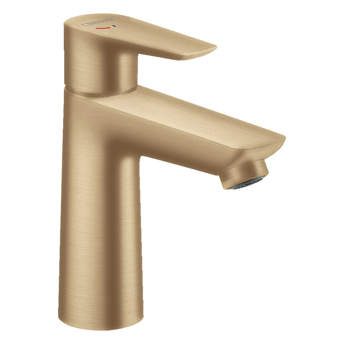 Hansgrohe Talis E Смеситель для раковины, на 1 отв, цвет: шлифованая бронза