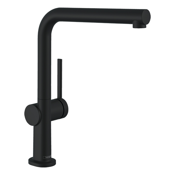 Hansgrohe Talis M54 Смеситель для кухни, на 1 отв, цвет: черный матовый